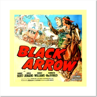 Vintage Western Movie Poster - Black Arrow Posters and Art